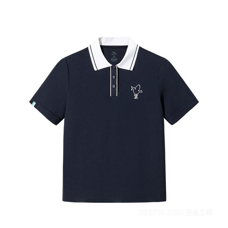 安踏生活系列ANTAICONIC女子短袖POLO衫