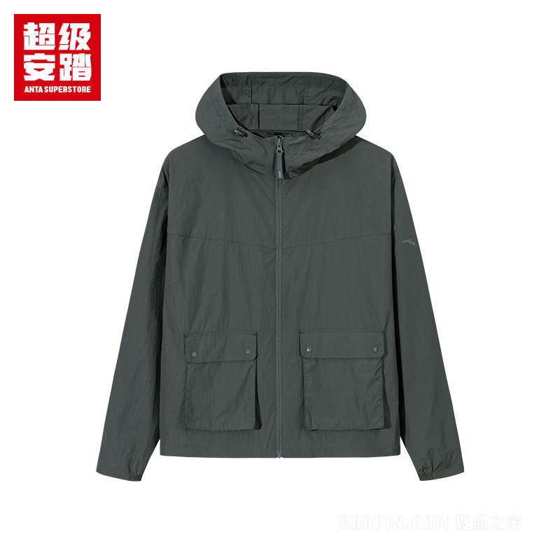 超级安踏综训系列OUTDOORS女子防晒防泼水薄外套