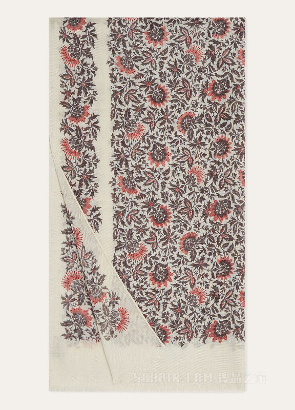 Riserva San Nicolò女士披肩 亚麻, 桑蚕丝