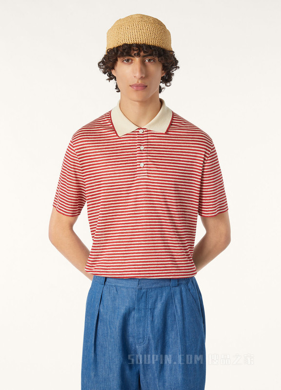 Cremia 男士Polo衫 亚麻