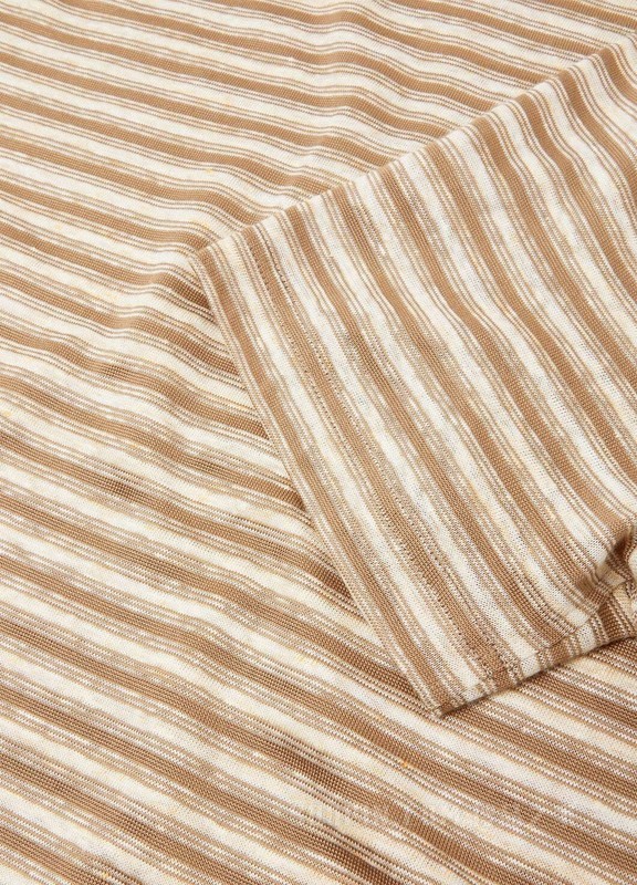 Elvo 男士T恤 亚麻, 桑蚕丝