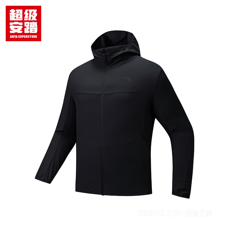 超级安踏户外男子防晒防泼水薄外套