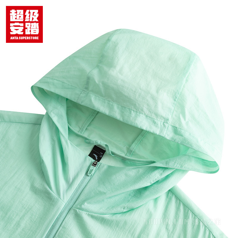 超级安踏户外男子防风防晒冰肤薄外套