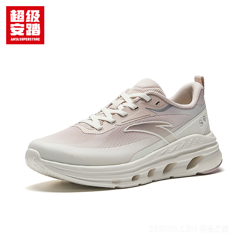 超级安踏异构女子缓震跑鞋