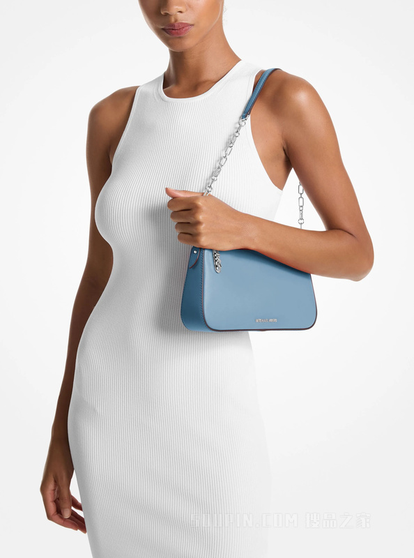 Empire 中号皮质单肩包