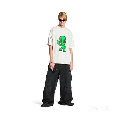 HI THERE + DRIPLEY中号版型T恤