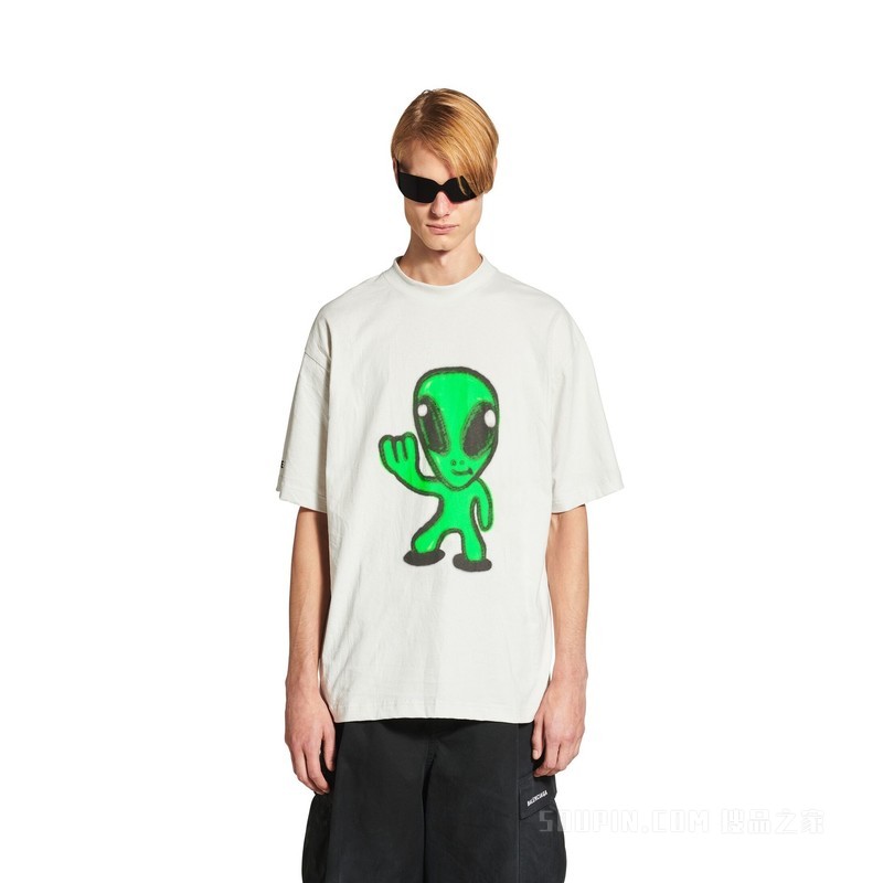 HI THERE + DRIPLEY中号版型T恤