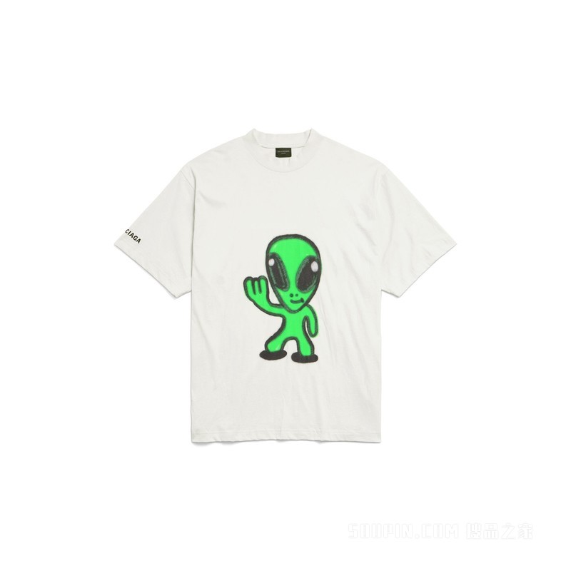 HI THERE + DRIPLEY中号版型T恤