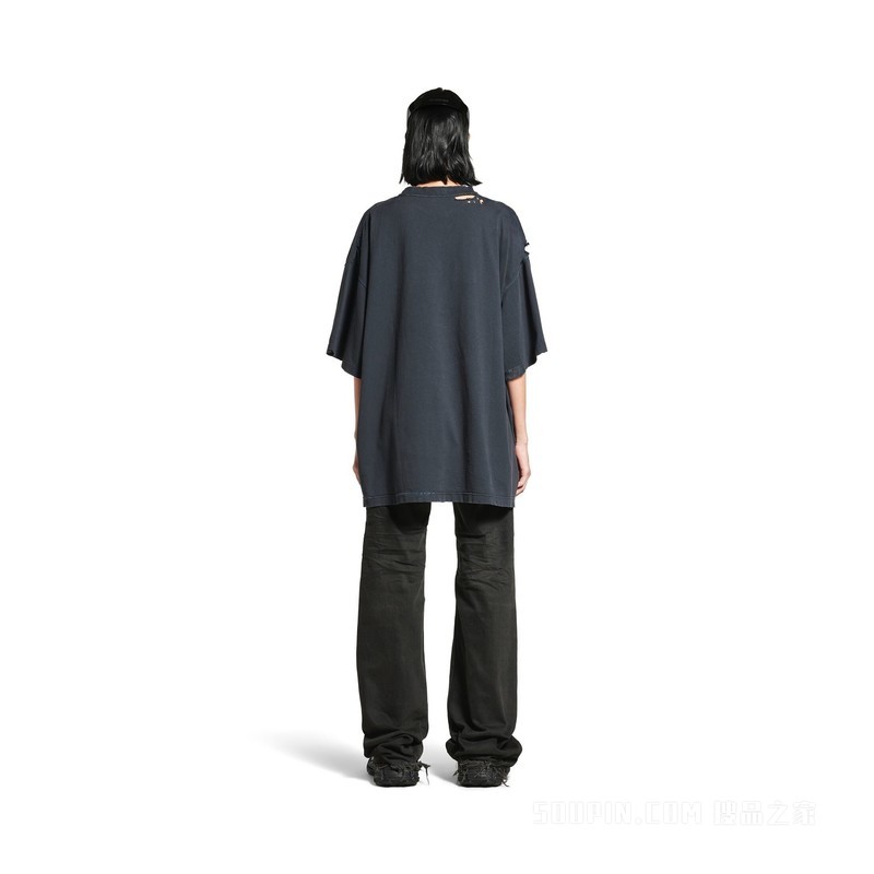 FASHION DESIGNER廓形T恤