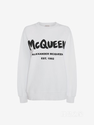 McQueen涂鸦卫衣