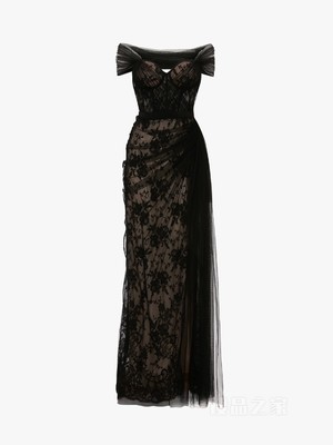 Lace Evening Dress