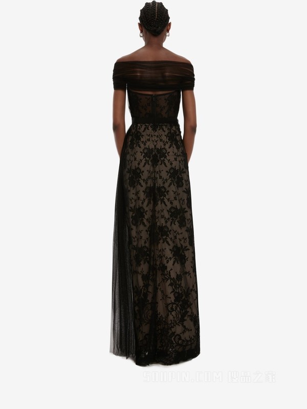 Lace Evening Dress