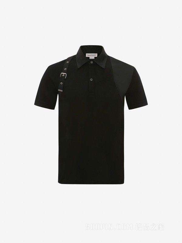 背带Polo衫