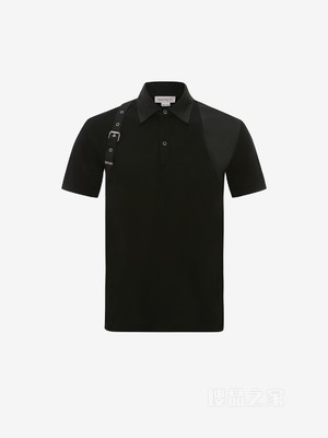背带Polo衫