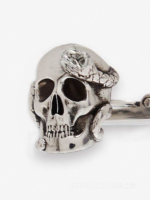 Skull and Snake 袖扣