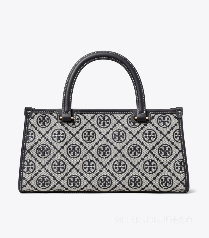 【礼物】T Monogram 小号 East-West 托特包 Tory 海军蓝