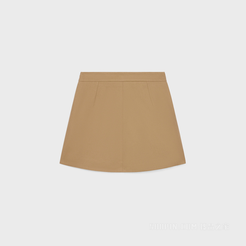 短款连衣裙 驼色-02CM