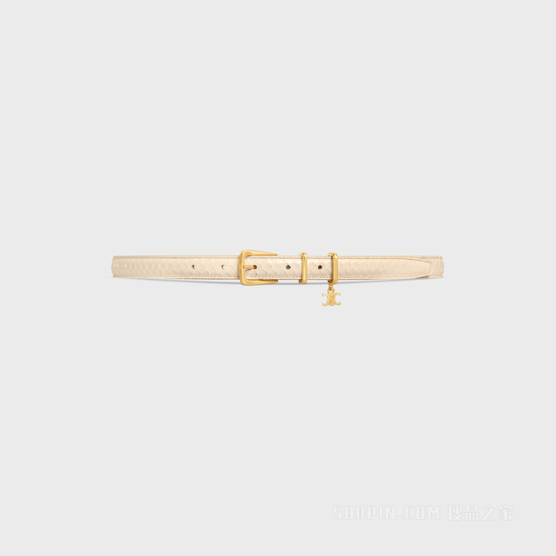 ELEGANT CHARM腰带 奶白色-01CR
