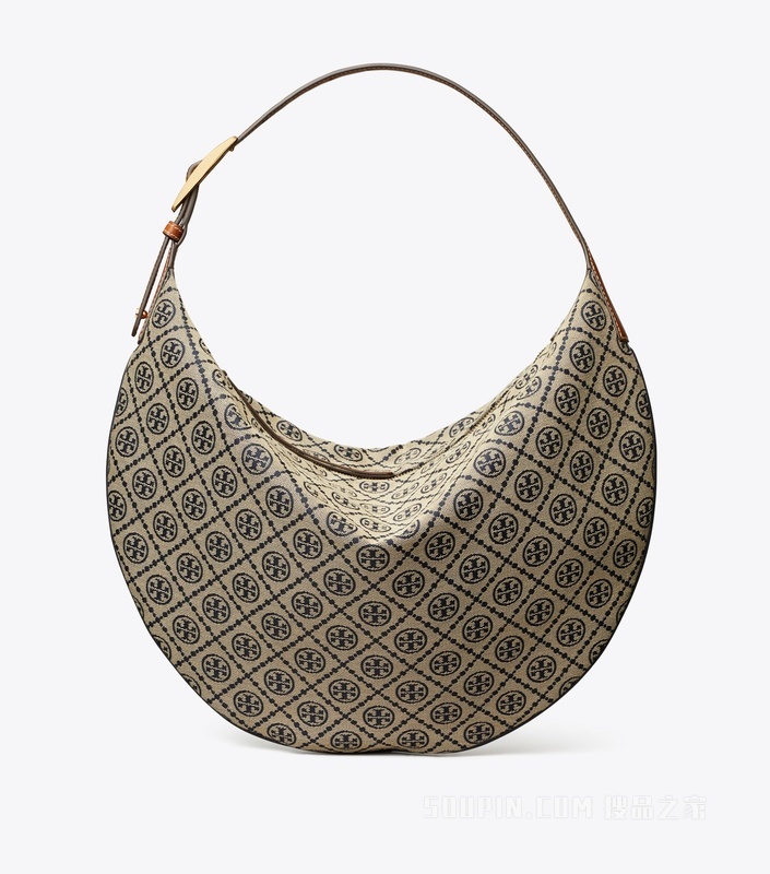 T Monogram 新月包 Tory 海军蓝