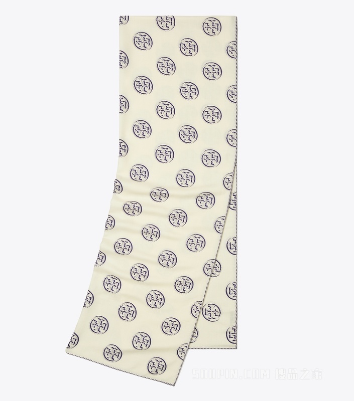 徽章 Logo 长方形围巾 圆珠笔蓝