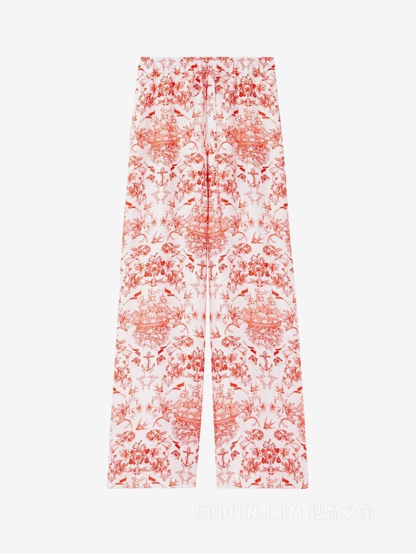 Sailor Tattoo睡衣式长裤