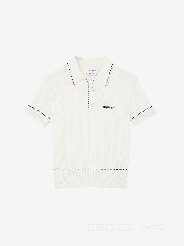 纹理Polo衫