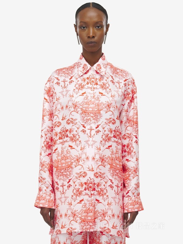 Sailor Tattoo睡衣式衬衫