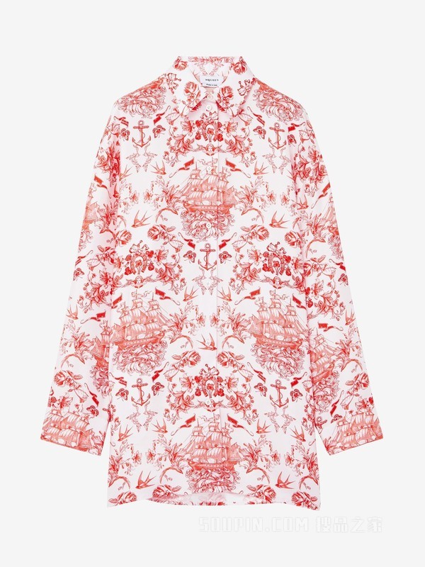 Sailor Tattoo睡衣式衬衫