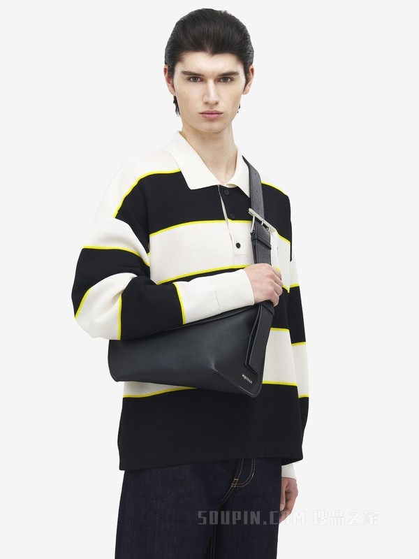 大号McQueen T-Bar Sling手袋