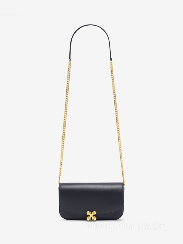 小号McQueen Skull Flower手袋