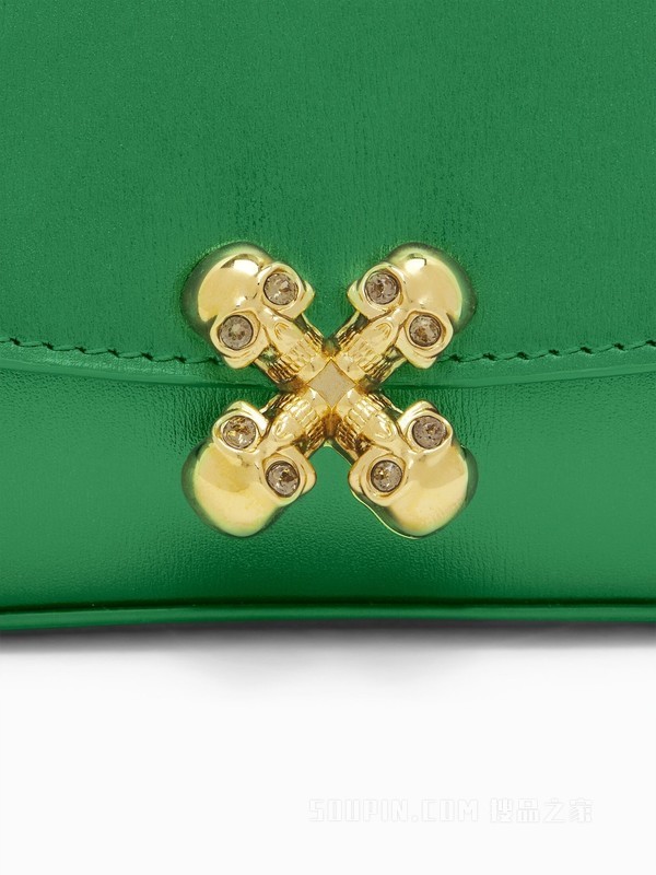 小号McQueen Skull Flower手袋