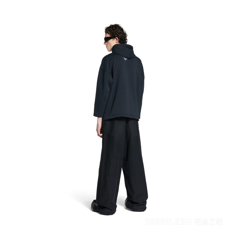 KIM K NO RIB HOODIE连帽卫衣