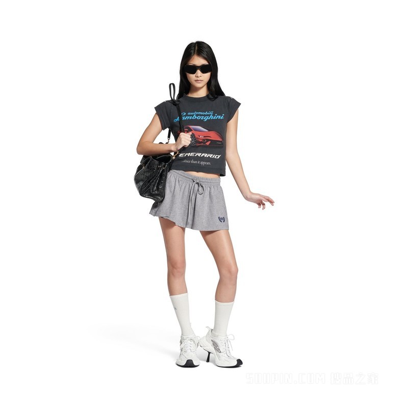 LAUREL CLASSIC FOOTBALL SHORTS迷你半身裙