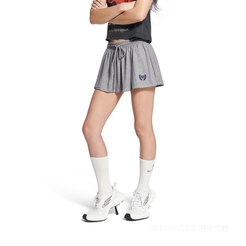 LAUREL CLASSIC FOOTBALL SHORTS迷你半身裙