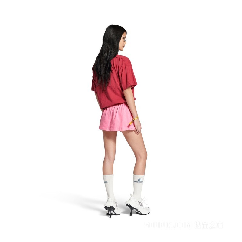 LAUREL CLASSIC FOOTBALL SHORTS迷你半身裙