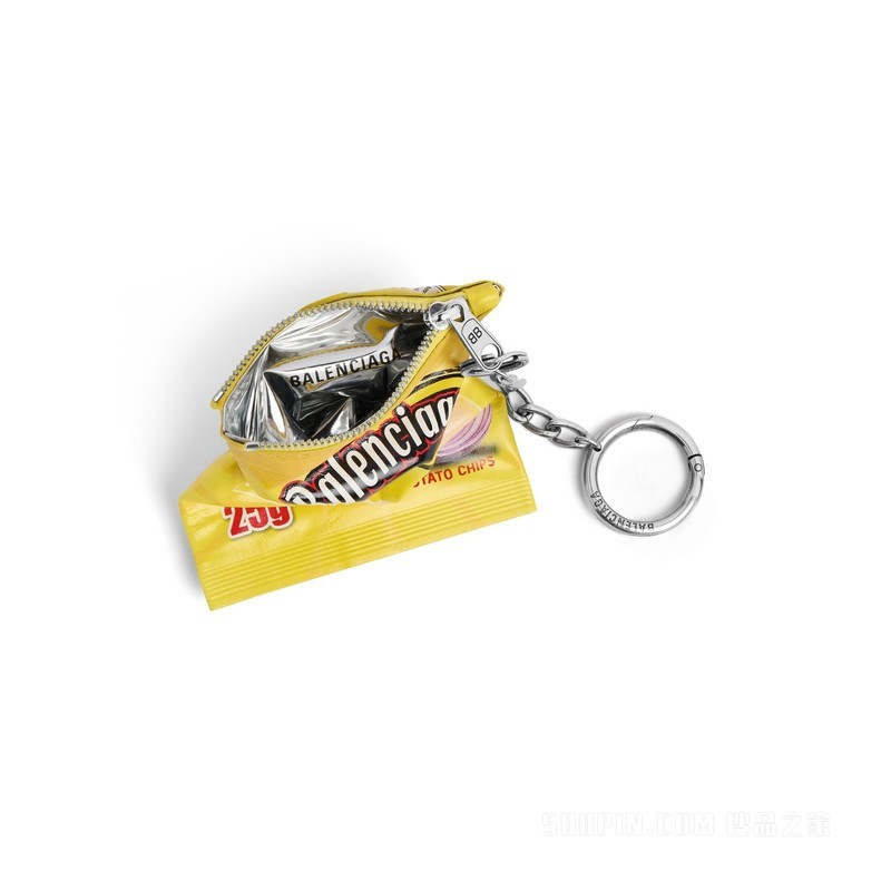 CHIPS吊坠钥匙环