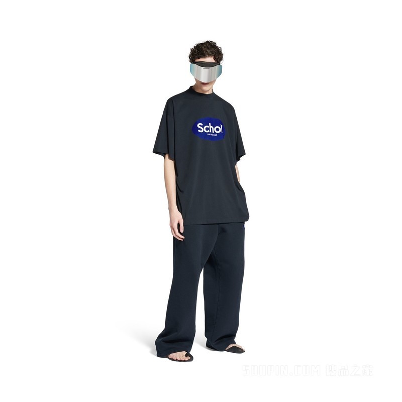 BALENCIAGA I SCHOLL廓形T恤