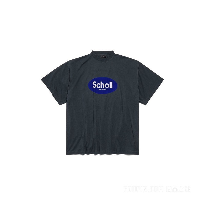 BALENCIAGA I SCHOLL廓形T恤