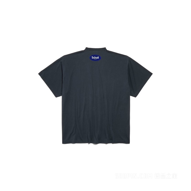 BALENCIAGA I SCHOLL廓形T恤