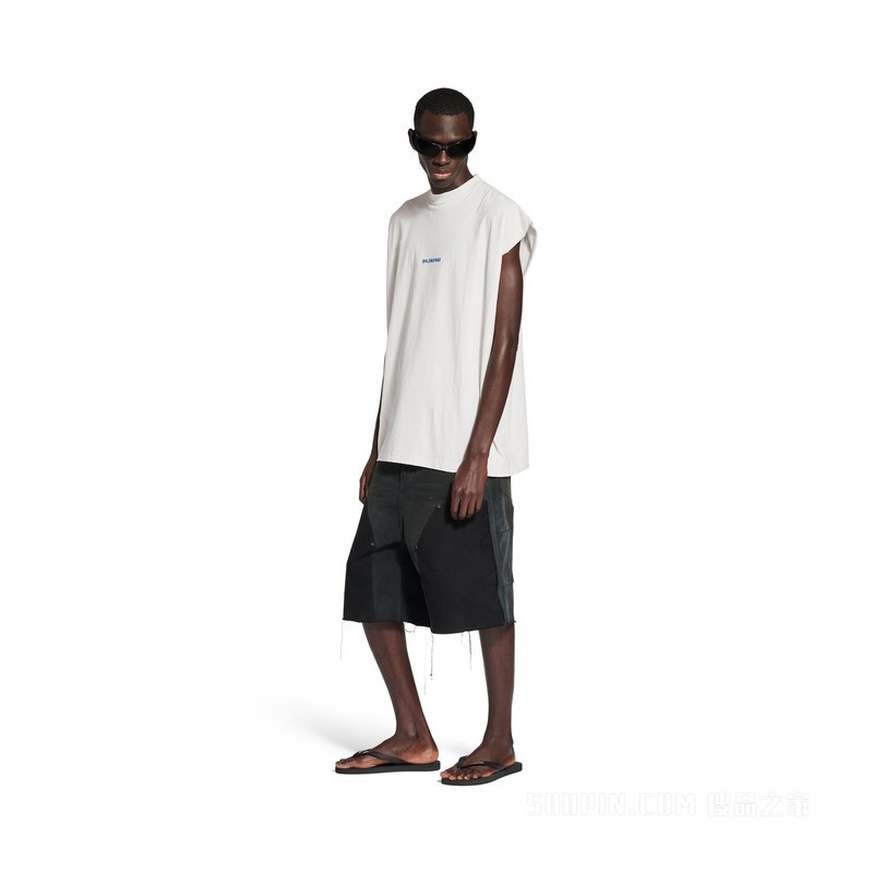 BALENCIAGA BACK无袖T恤