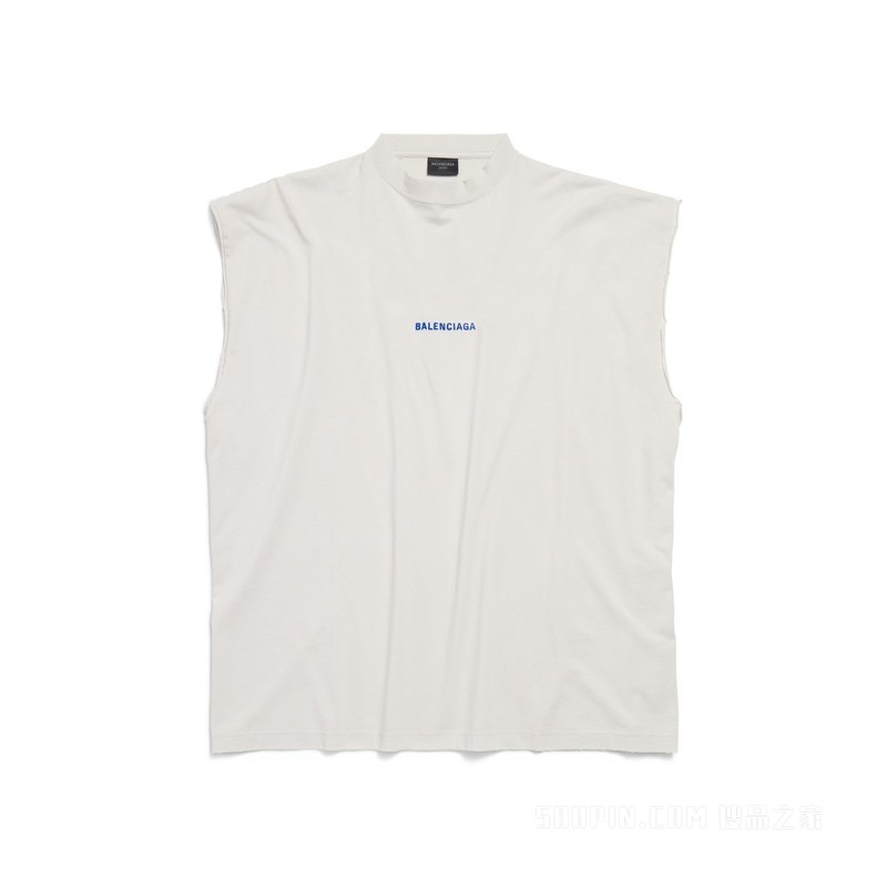 BALENCIAGA BACK无袖T恤