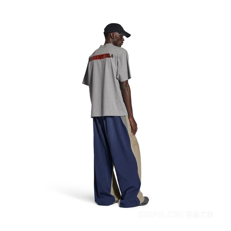 TAPED BALENCIAGA BACK中号版型T恤