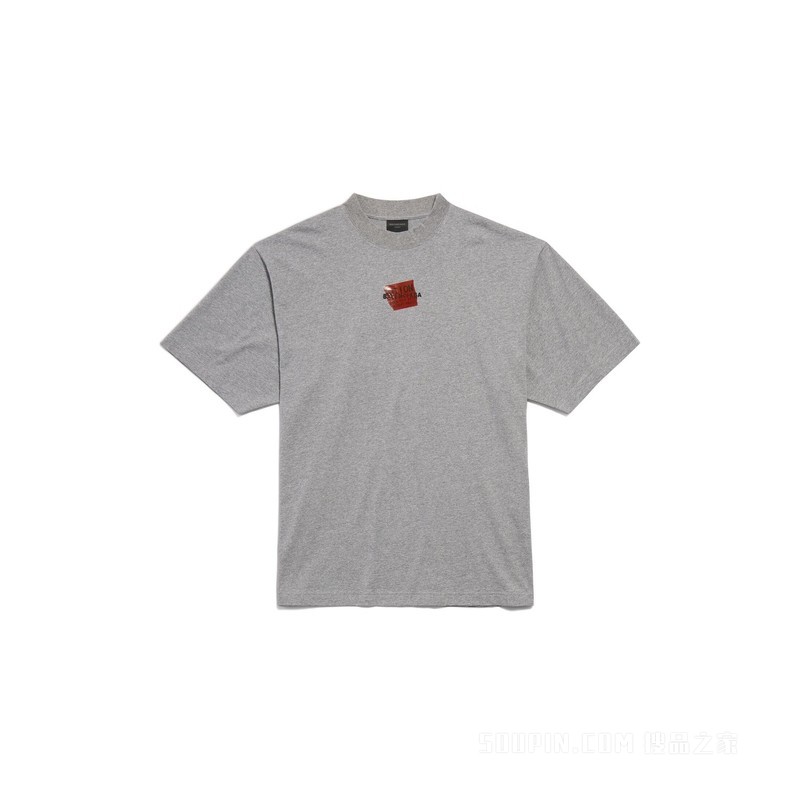 TAPED BALENCIAGA BACK中号版型T恤
