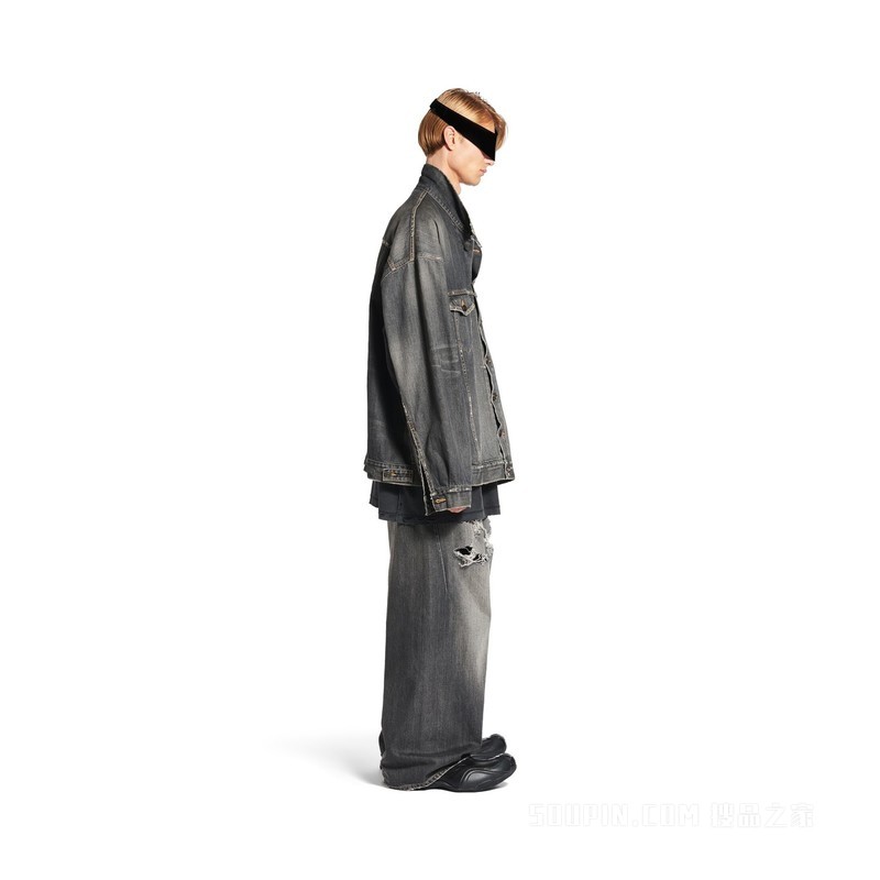 OVERSIZED CHARMS牛仔夹克