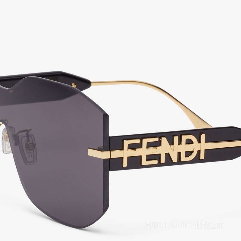 Fendigraphy 黑色护目款太阳镜