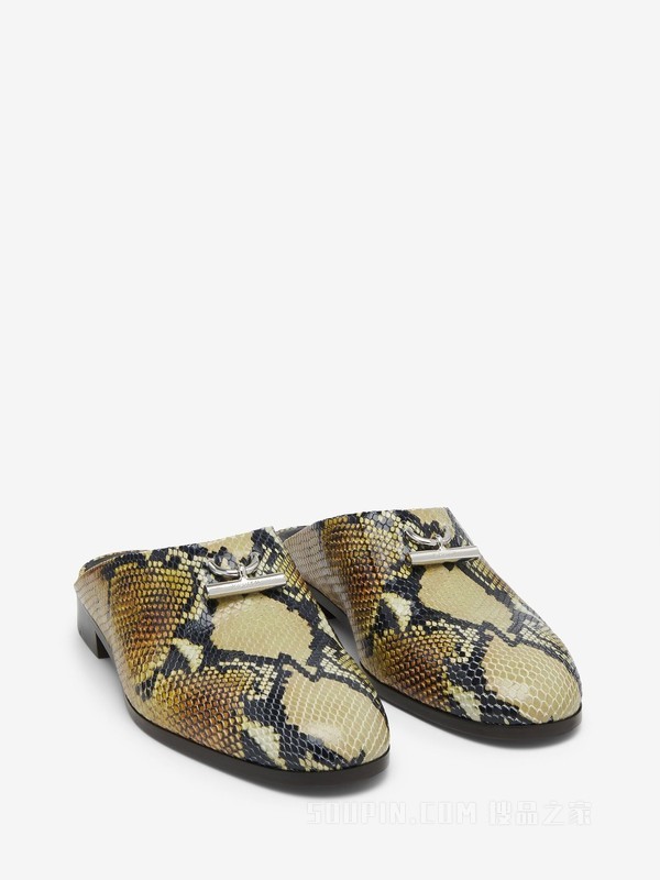 T-Bar套入式穆勒鞋