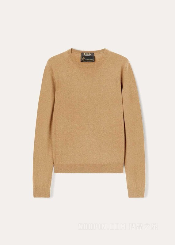 Loro Piana 女士圆领针织衫 骆马绒