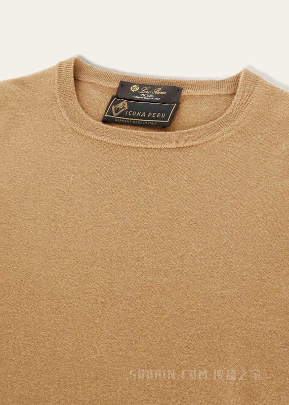 Loro Piana 女士圆领针织衫 骆马绒