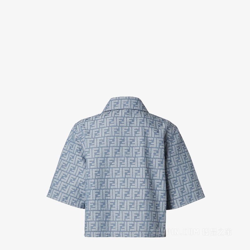 夹克 蓝色FF钱布雷布夹克
