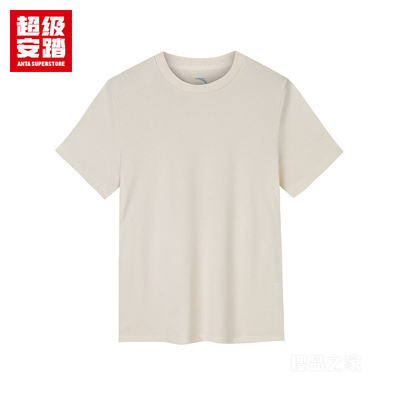 超级安踏生活系列运动复古女子短袖针织衫